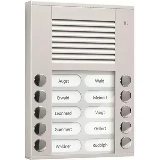 TCS Audio Außenstation PES10-EN/04 Silber