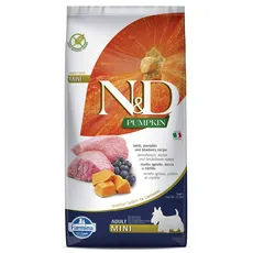 Bild von N&D Pumpkin Adult Mini Dog Lamb & Blueberry 7kg