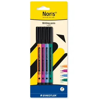 Staedtler Noris® 307-S BK4 Fineliner, 4 St.