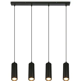 Briloner Ida 4-flg. 76 cm rund schwarz