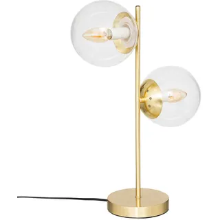 Goldene Tischlampe Kugeln COL, H. 48 cm - Gold