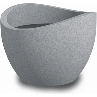 Scheurich Wave Globe 250 Ø 30 x 22,2 cm stony grey