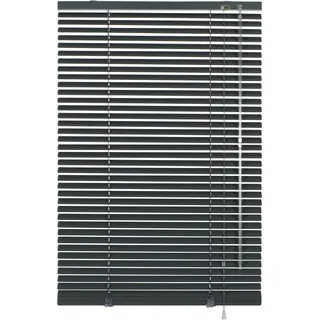GARDINIA Aluminium-Jalousie 100 x 175 cm Schiefer