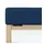 Spannbettlaken Feinbiber 120 x 200 - 130 x 200 cm blau