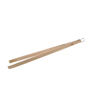 GEFU Grillzange 48 cm Holz khaki