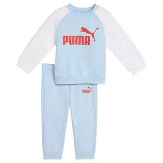 Puma Raglan Crew Set FL INF Blau/Silber 48