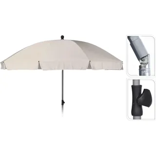 Sonnenschirm SOLE BH 250x255 cm beige Ampelschirm Gartenschirm - Beige