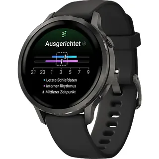 Venu 4 41 mm Schwarz/Schiefergrau Silikon Armband Grau