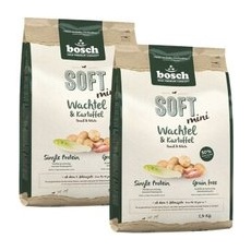 bosch Soft Mini Wachtel & Kartoffel 2x2,5 kg