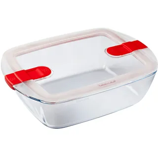 Pyrex 216PH00 Cook&Heat Cook & Heat rechteckig glas Frischhaltedose mit Deckel