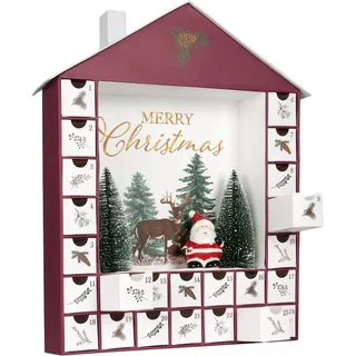 Brubaker Haus 2025 Adventskalender zum Befüllen 44 cm