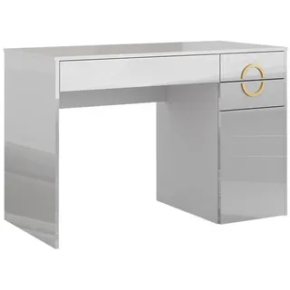 Vicco Schminktisch Adela Weiß 115 cm mit 3 Schubladen, Model 40813 - Weiß