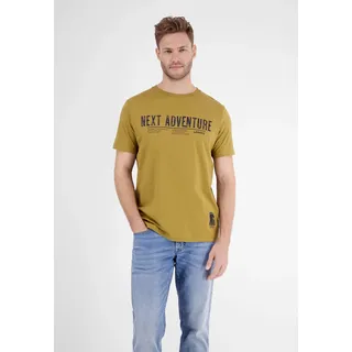 LERROS T-Shirt »LERROS T-Shirt *Next Adventure*«, braun