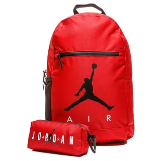 Nike Jordan Air Rucksack mit Federmäppchen Rojo ÚNICA - Rot