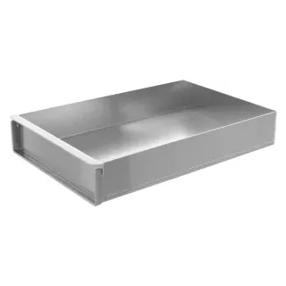 SCHNEIDER Schnittkuchenblech aus Aluminium, Backblech inklusive Vorsatzschiene, Maße: 300 x 200 x 50 mm