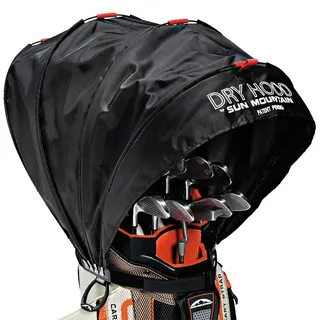 Sun Mountain Dry Hood Regenschutz für Golftaschen, Schwarz,
