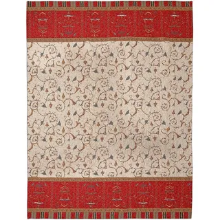 Bassetti Vorteilset: TAGESDECKE OPLONTIS ROT 220x255 *9320795  und 1 x Bassetti DUSCHTUCH 70x140 und Geschenk + Spende