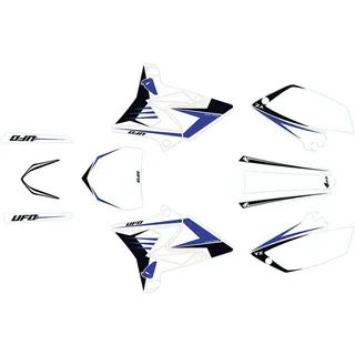 Ufo Yamaha Yz 125 05 Yakit312f@046 Plastikbausatz - White - One Size