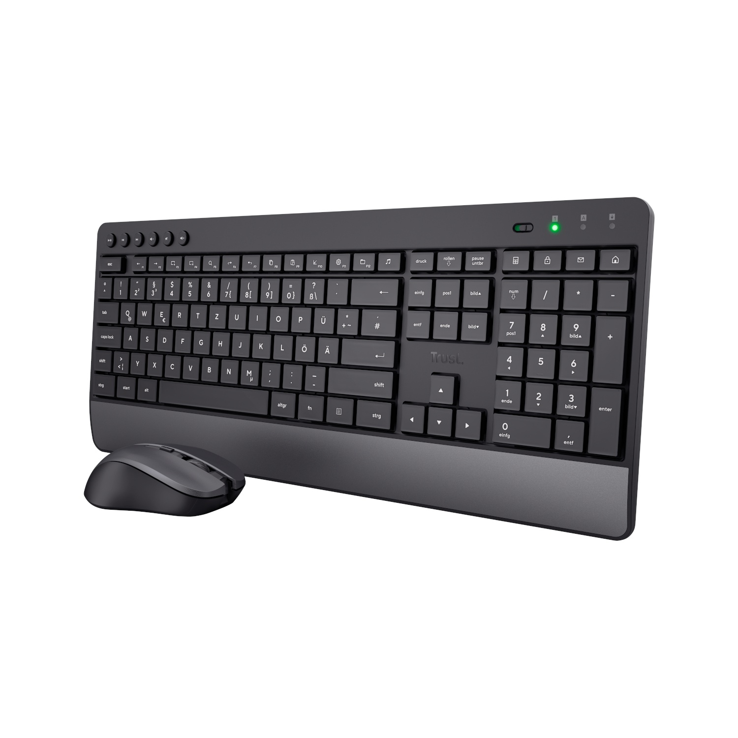 Bild von Trezo Tastatur Maus enthalten RF Wireless Laser Desk Set for Mac CH