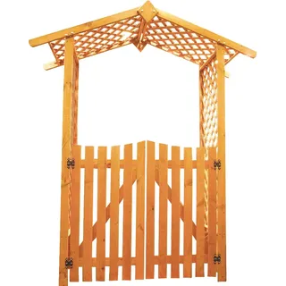 Promadino Rosenbogen 167 x 53 x 219 cm Braun