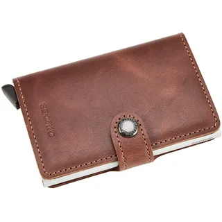 Secrid Miniwallet Vintage Unisex Geldbörse braun