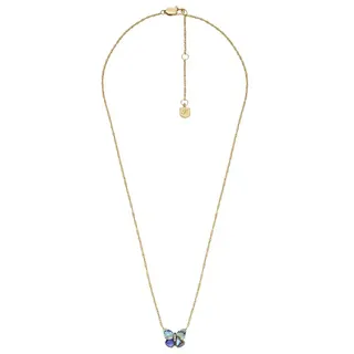 Fossil Damenkette Sutton Butterfly Wings Anhänger Abalone mehrfarbig