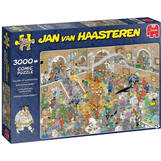 JUMBO Spiele Jan Van Haasteren, Kuriositätenkabinett, Puzzle 3000 Teile