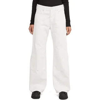 G-Star Damen Bowey 3D Carpenter Loose Jeans, Weiß (Faded Chalkstone gd D24354-D491-H124), 30W / 32L