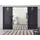 Schwebetürenschrank OTELI 323 x 214 x 68 cm Grau