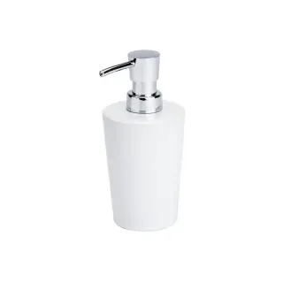 Wenko Keramik Seifenspender Coni Weiß, nachfüllbar, bis zu 300 ml, 21686100, stehend, 300ml