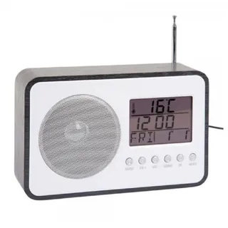 Karlsson Radiowecker schwarz