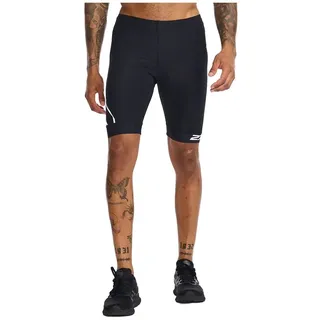 2XU Herren Core Tri Shorts, schwarz/weiß, S