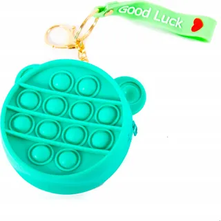Pop It Geldbörse Fidget Toy Anhänger - Stressabbau & Spielspaß für Kinder & Erwachsene