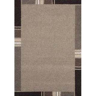 Mia's Teppiche Wohnzimmerteppich Clara beige/Gestell 160 cm rund Frize