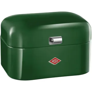 Wesco Single Grandy Brotkasten Stahlblech Schwarzgrün