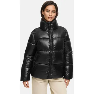 Winterjacke MARIKOO "Marikoo Hazalee Damen Winter Herbst Stepp Jacke N071", Kinder, Gr. 3XL, schwarz, Obermaterial: 100% Polyester PES., Jacken Winterjacke