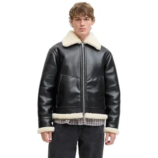 Jack & Jones Liverpool Aviator Jacke - Black - L