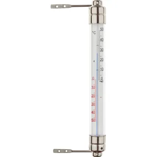 TFA Fensterthermometer Analog Weiß 42