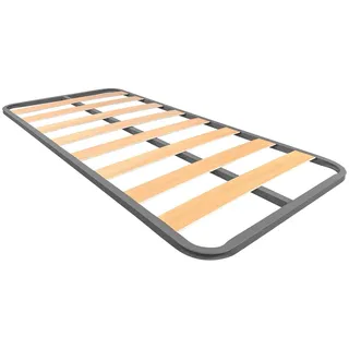 Duérmete Online - Lattenrost, Gestell 30 x 30 mm, ohne Füße, Stabilität und Robustheit, Stahlrohr 30 x 30 mm, graue Epoxidfarbe, 90 x 190 cm