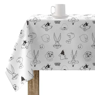 Belum Tischdecke, harzbeschichtet, 300 x 140 cm, fleckenabweisend, Modell Ltunes Basic 2, Tischdecke aus Baumwolle