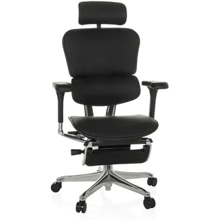 HJH Office Ergohuman Plus Legpro Gen2 Leder Schwarz