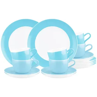 SELTMANN WEIDEN Liberty Pure Colors Kaffeeservice 18-tlg. blau