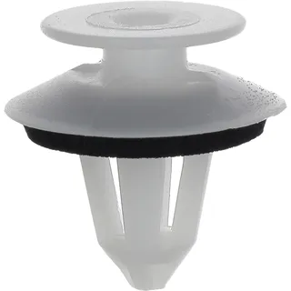 Klammer für Paneel, Innenausstattung und Tür, in Beutel, für Fahrzeuge von Volkswagen/Mercedes-Benz, 8,2 mm, 8 Stück, weiß/schwarz