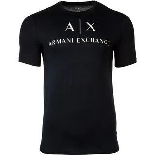 Giorgio Armani ARMANI EXCHANGE Herren T-Shirt - Weiß,Dunkelblau - L