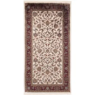 OCI DIE TEPPICHMARKE SILK LINE ALLOVER Kurzflorteppich 60 x 90 cm Rot/Creme