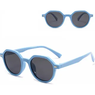 GOG E5174C Blau Metallic Photochrome Sportsonnenbrille