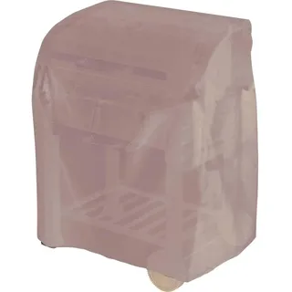 tepro Universal Abdeckhaube für Grillwagen, Klein, Wetterfest, Wasserabweisend, mit UV-Schutz, aus strapazierfähigem Polyethylen, Maße ca. 104,1 x 48,3 x 101,6 cm, Schwarz
