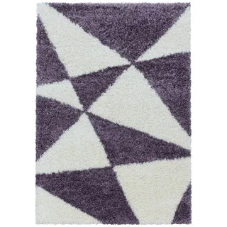 Ayyildiz Hochflorteppich »TANGO Lila