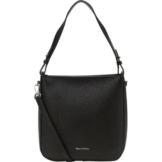 Marc O'Polo Schultertasche Umhängetasche Bunda Hobo Bag Black schwarz - Schwarz