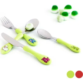 Besteckset Amefa Enfant (4 pcs): Grün - Grün